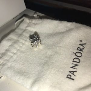 Pandora rhinestone present charm