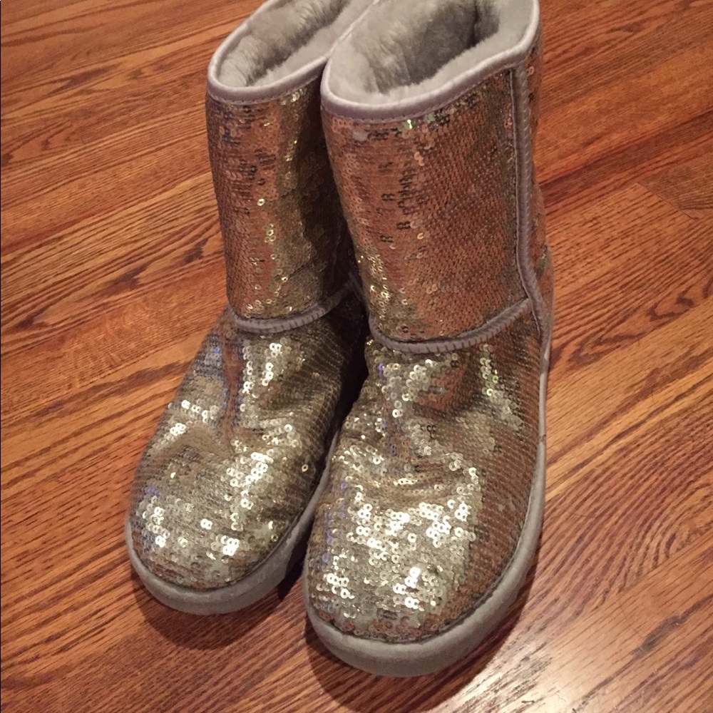 Short Sparkle Ugg Boots