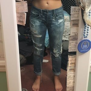American Eagle "tomgirl" jeans