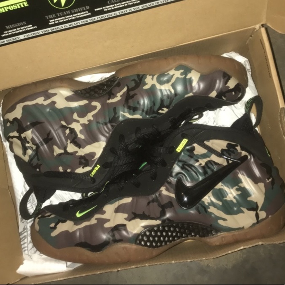 Camo foamposite