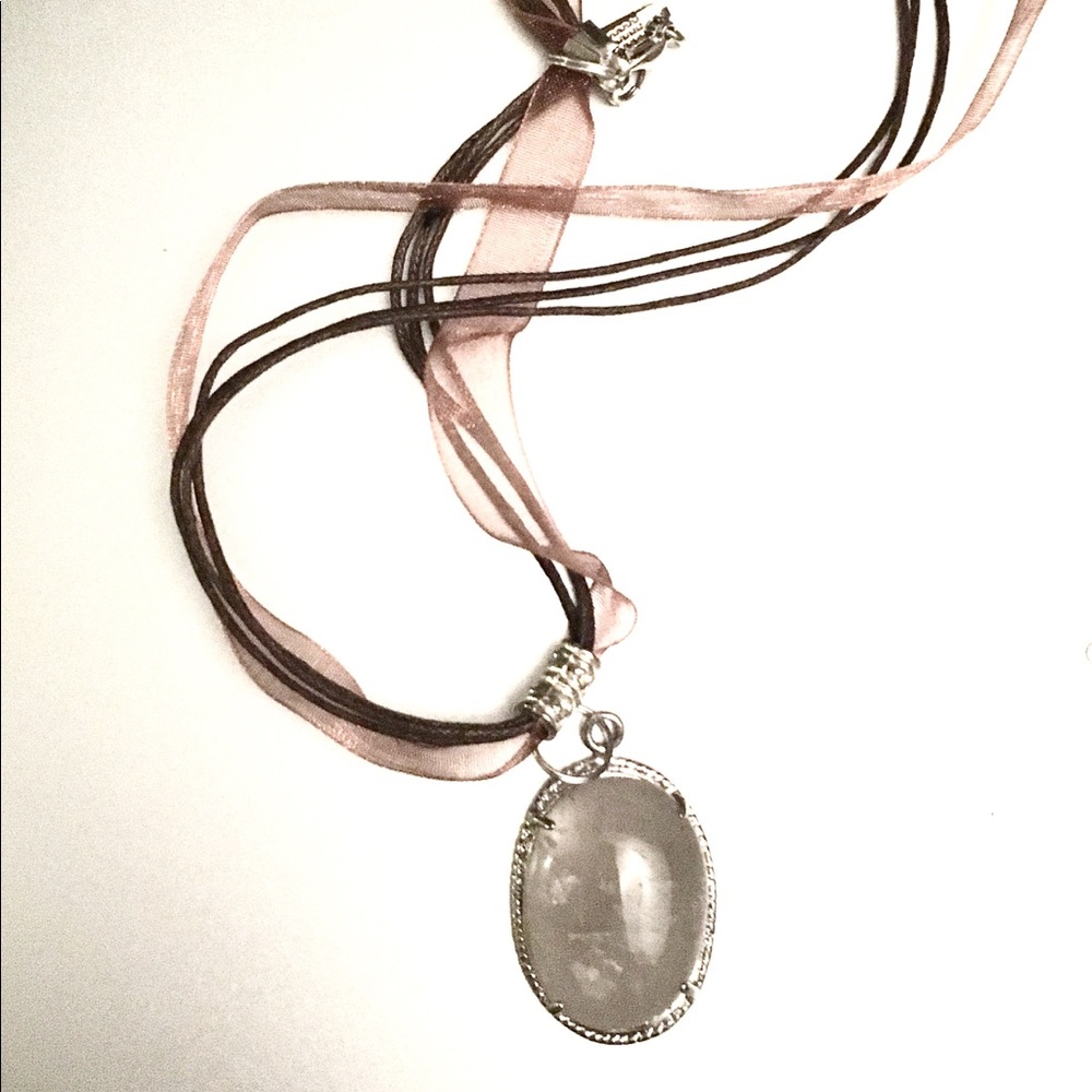 Quartz Pendant Necklace
