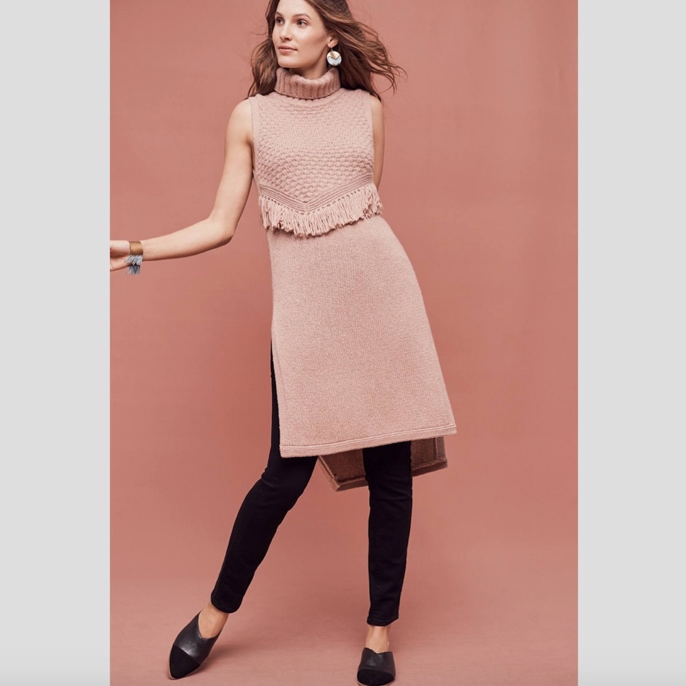 Anthropologie Vesper Turtleneck Tunic