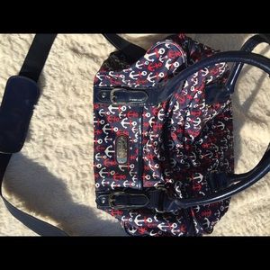 Large Jessica Simpson anchor print bag