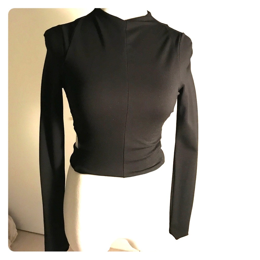 Nasty Gal Cutout Longsleeve Top