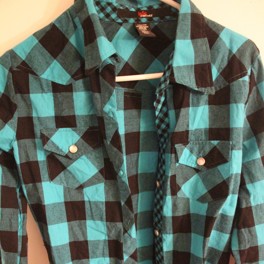 1955 Vintage Plaid Shirt