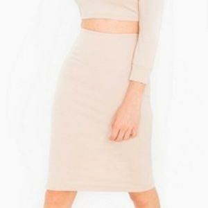 NWT AMERICAN APPAREL Pencil Skirt