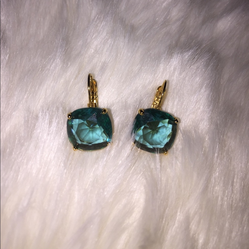 Turquoise kate spade earrings