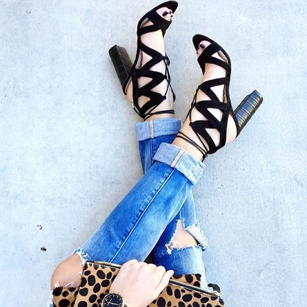 Sam Edelman Lace up sandal