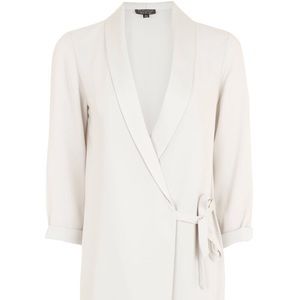 Top Shop Side Tie Blazer Dress