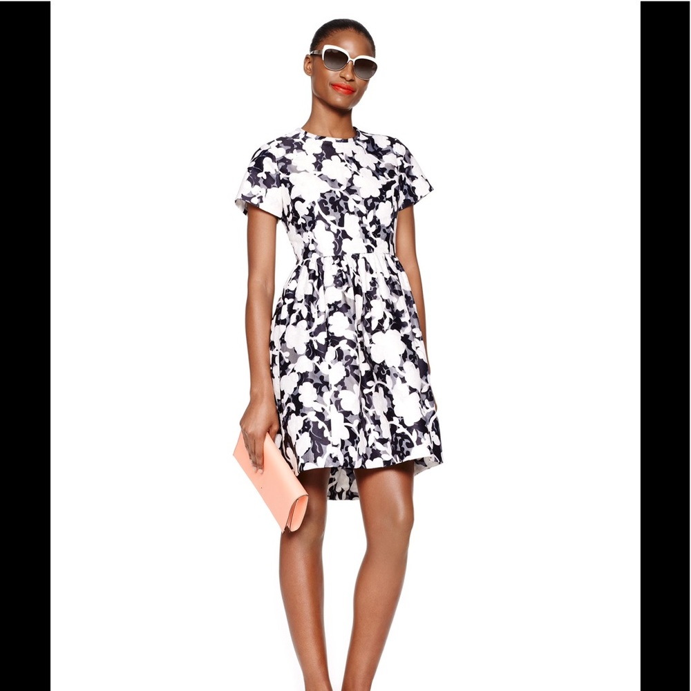 Kate Spade Graphic Floral Lace Dress