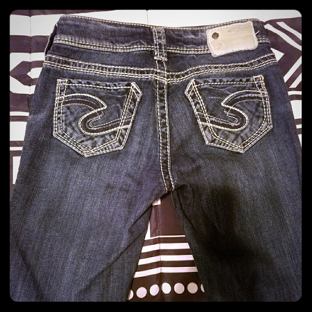 Silver Suki Straight Jeans