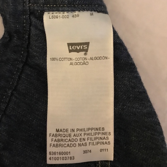 Levi's Denim Halter Bra Top - Picture 5 of 5