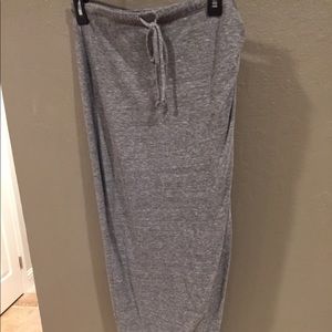 C&C Heather grey tulip skirt