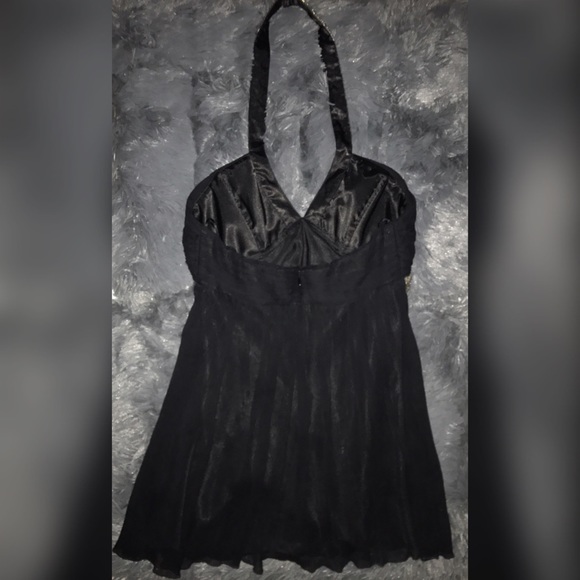 NWT Express beaded black halter top - Picture 6 of 6