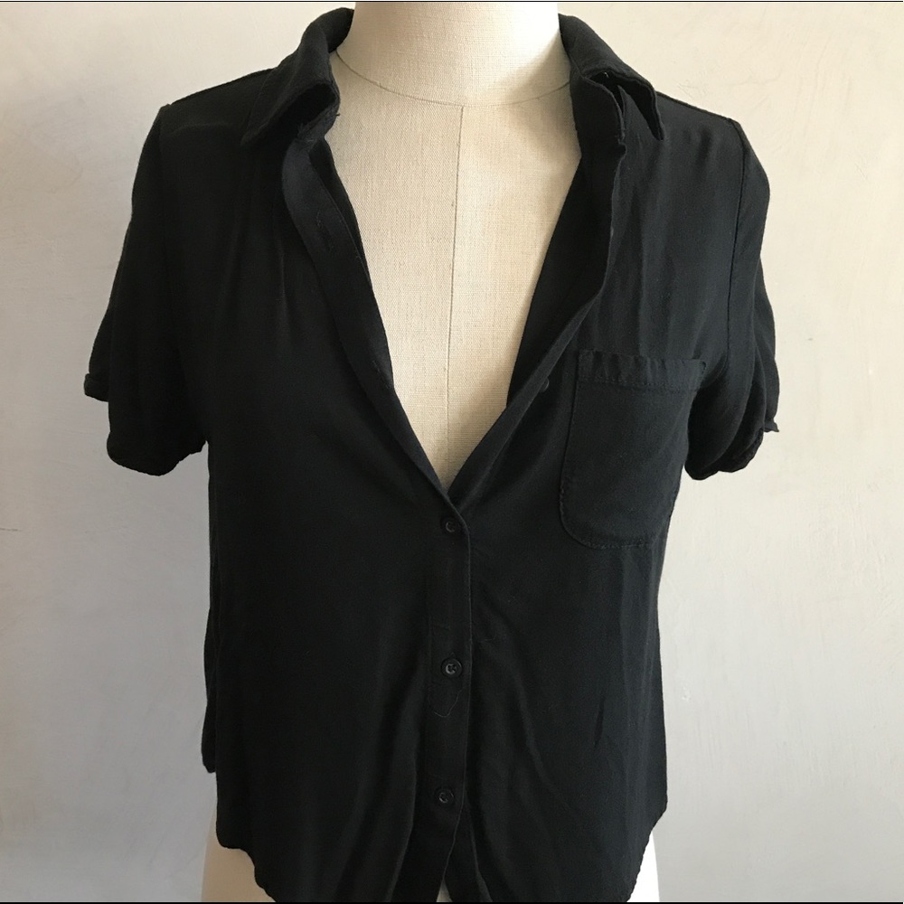 Button-down t-shirt