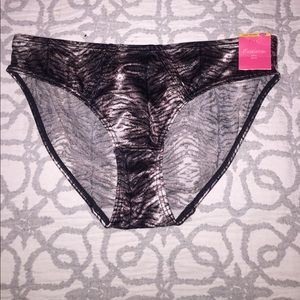 Stretch Satin Bikini with Retro Seams ✨BRAND NEW✨