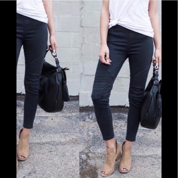 🔥SALE🔥Moto Jegging w/ Ankle Zipper - Picture 3 of 3