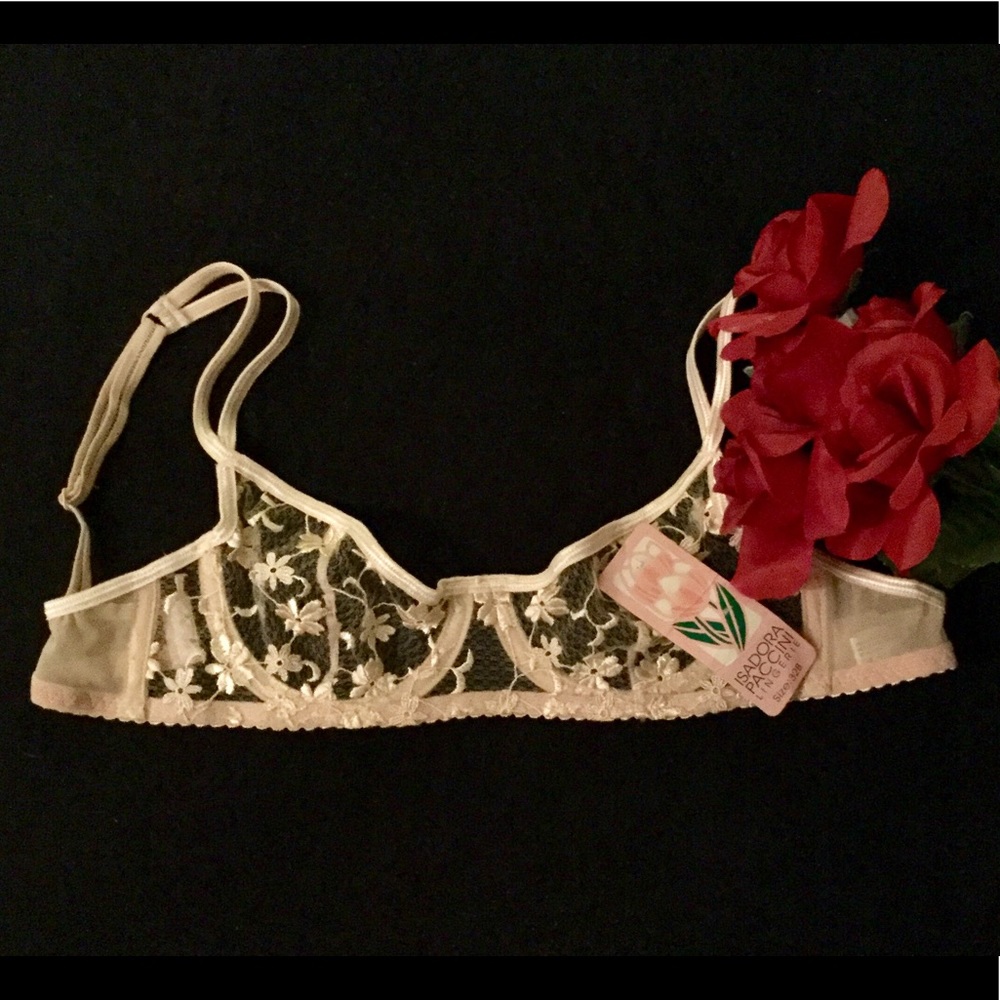 🌟✨Isadora Paccini Sheer Gold Bra 🌟✨