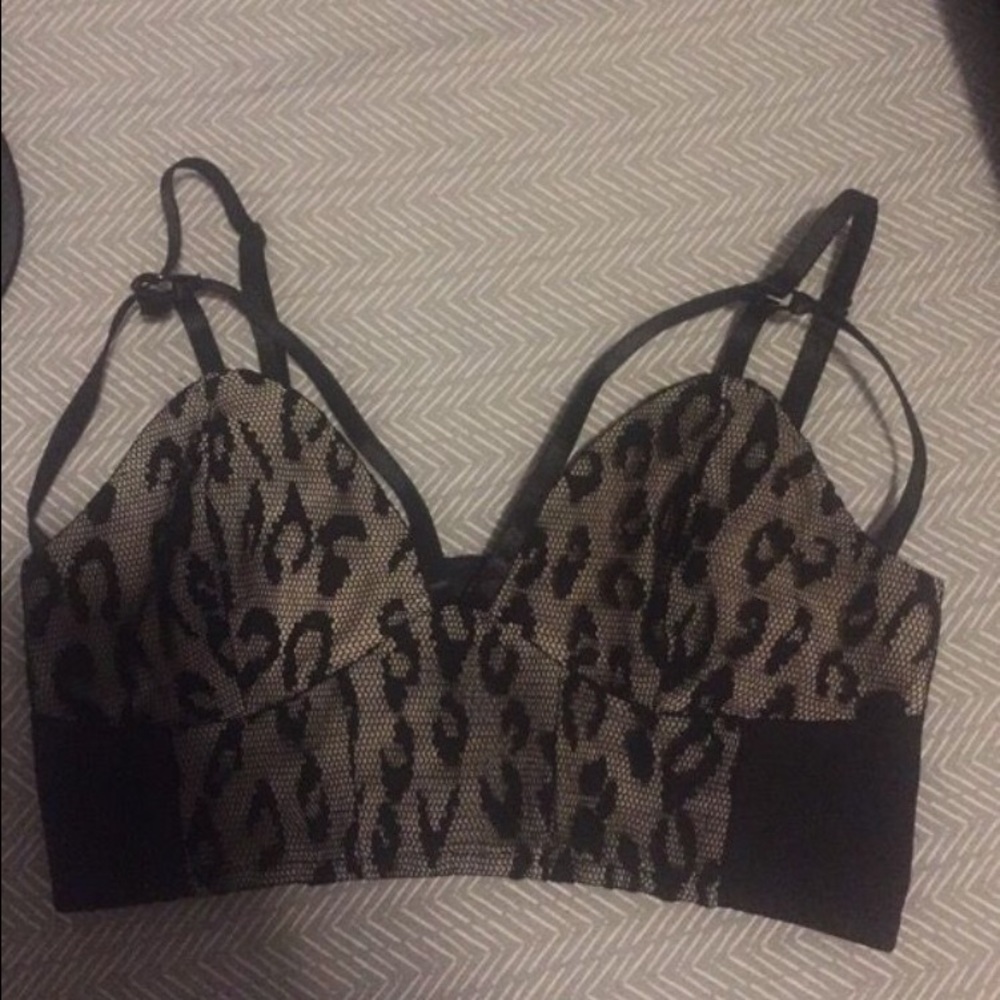 Leopard bustier - Picture 2 of 3