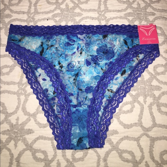 Floral Printed Lace Tanga Panty ✨BRAND NEW✨ - Picture 1 of 3