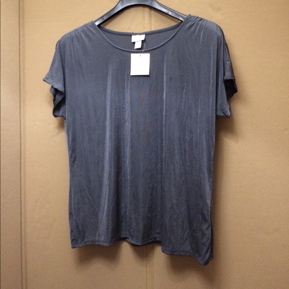 NWT Jacklyn Smith Knit Tee Short Sleeve