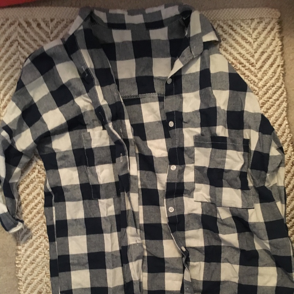 Oversized flannel