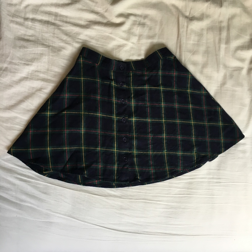 Plaid skirt