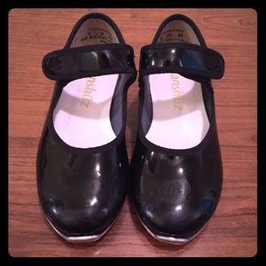 💋 Size 8.5 (8-1/2) Black Tap Shoes