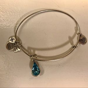 Alex and Ani living water, also march birthstone