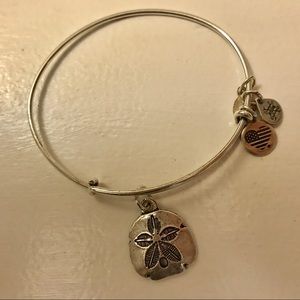 Alex and Ani sand dollar bangle