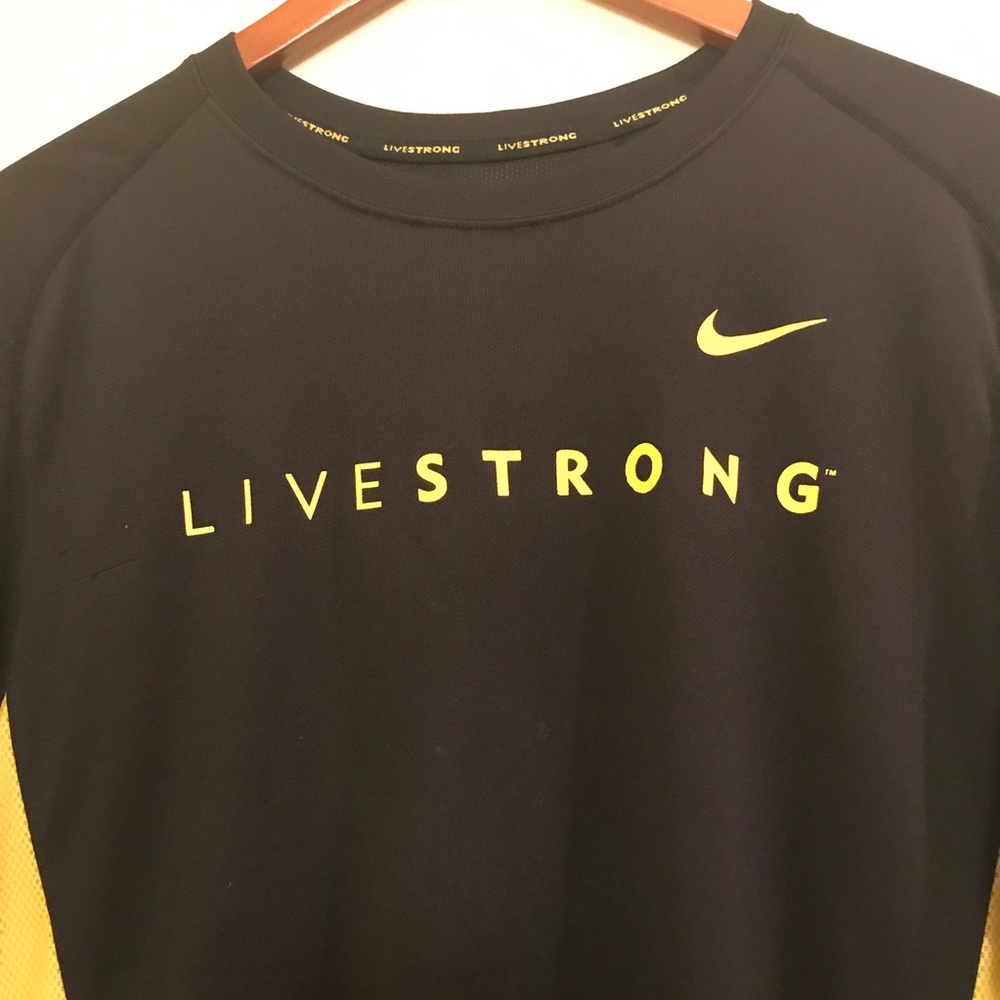 Nike LIVESTRONG Black Men's Shirt