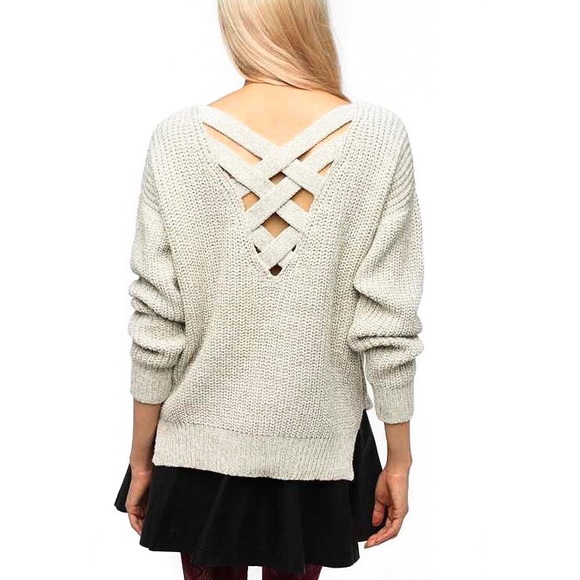 Urban Outfitters Sweaters - Flash Sale! UO | Oversized Open Back Sweater