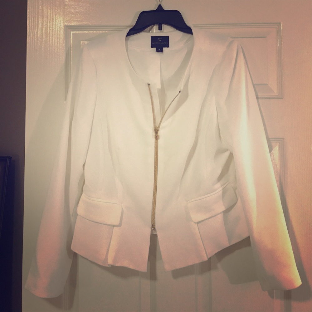 Worthington White blazer