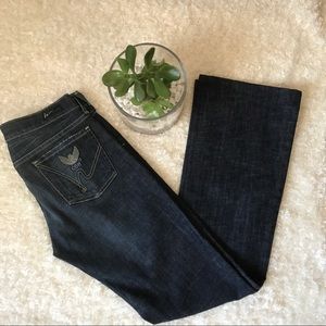 COH Women's size 28 boot cut dark Denim pant