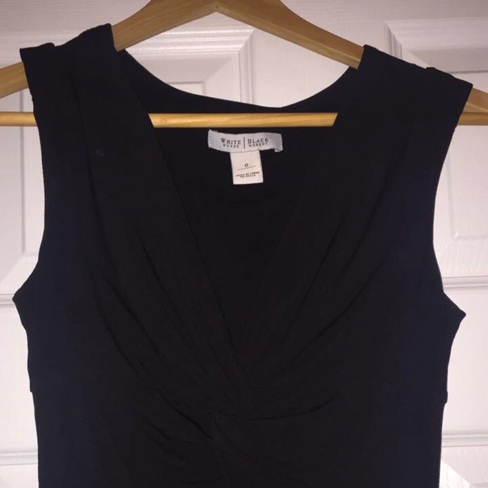 Black and White Little black dress