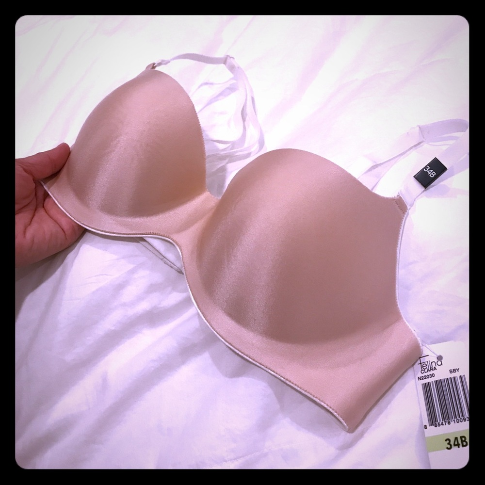 NEW Felina – Clara Seamless Bra SUGAR BABY / 34B