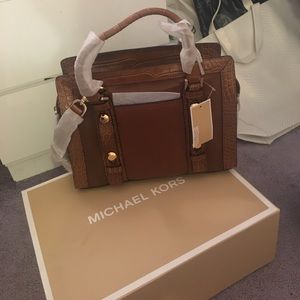 Michael Kors brown tote