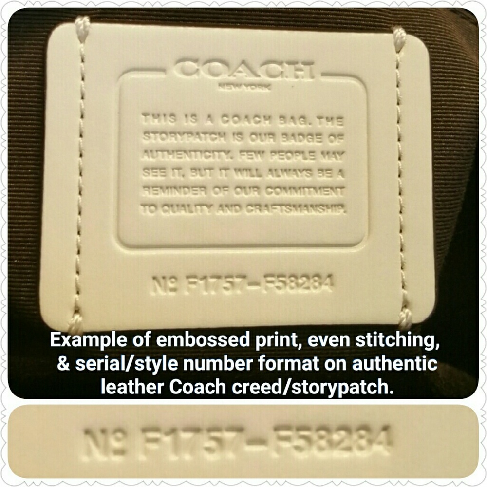 Basic Guide to buying AUTHENTIC Coach products! - Picture 2 of 6