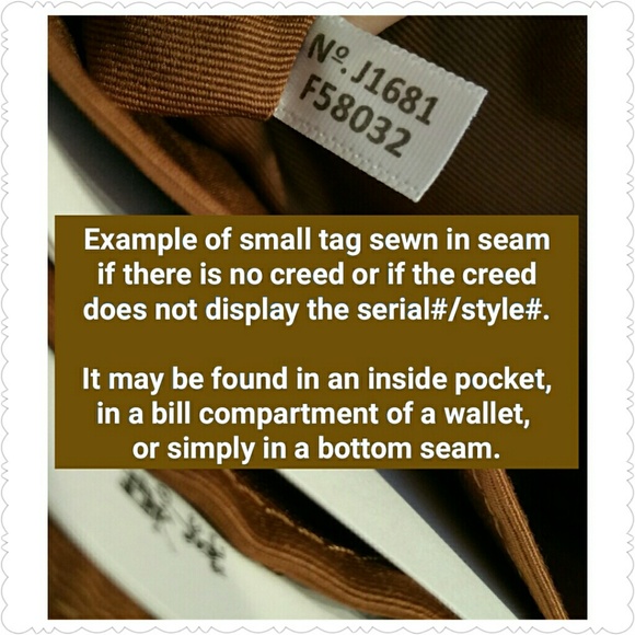 Basic Guide to buying AUTHENTIC Coach products! - Picture 3 of 6