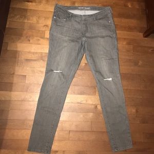 Old Navy "Rockstar" slit knee Jeans