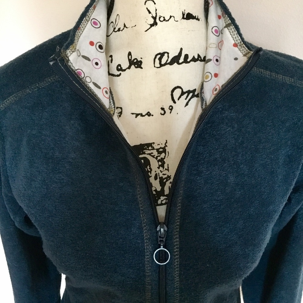 *SOLD* Kavu Fleece Jacket Midnight Blue - Picture 5 of 6