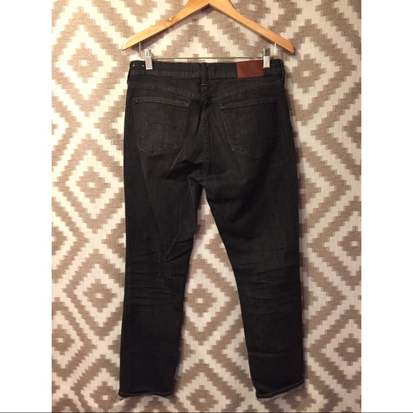 Madewell Seneca Black Wash Slim Boy Jeans! - Picture 3 of 6