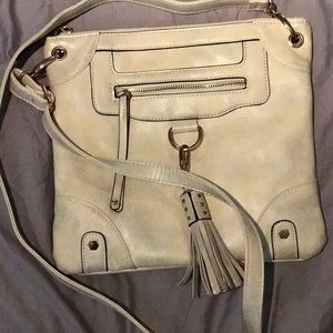 Aldo Crossbody Purse Tan Leather Like New