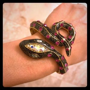 Snake cuff bracelet