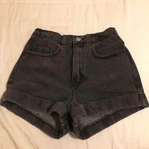 American Apparel High waisted shorts