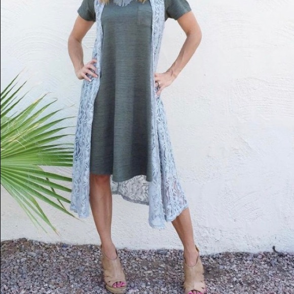 NWT LuLaRoe Carly dress. Funky geometric print Lg - Picture 3 of 7