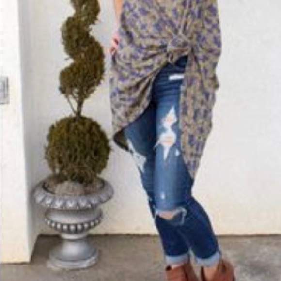 NWT LuLaRoe Carly dress. Funky geometric print Lg - Picture 5 of 7