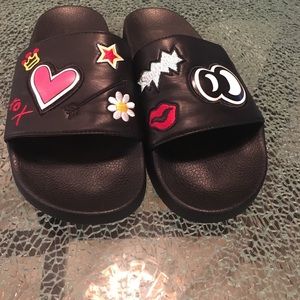 slippers shoes alice and olivia