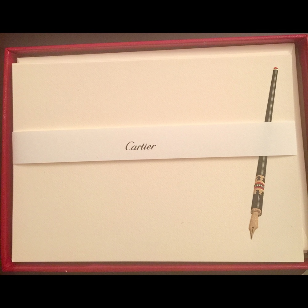 Cartier Note Cards - set of 10