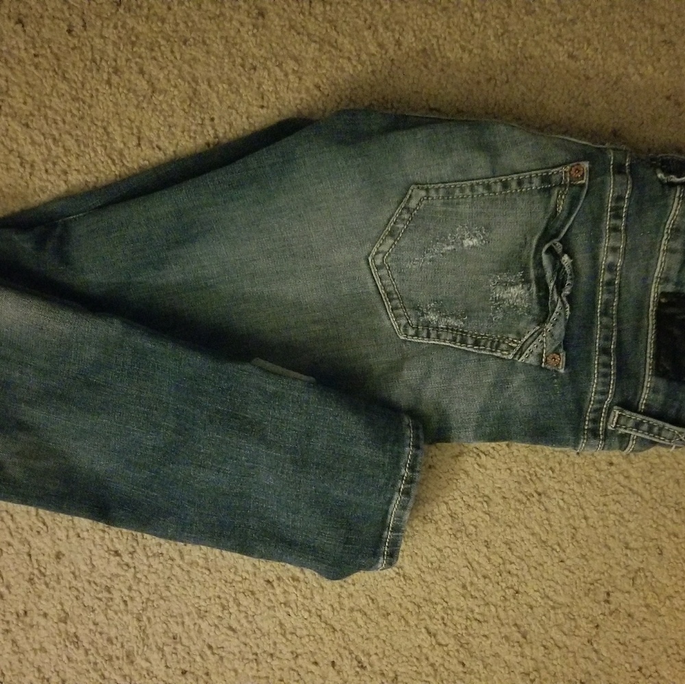 Buckle Black Jeans